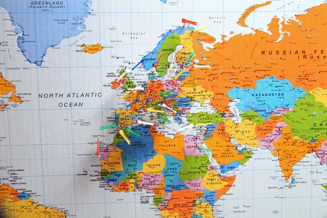 map, pins, flags and pennants, banner, countries, map of the world, map, map, map, map, map, banner. Professional networks by country: the fields to record